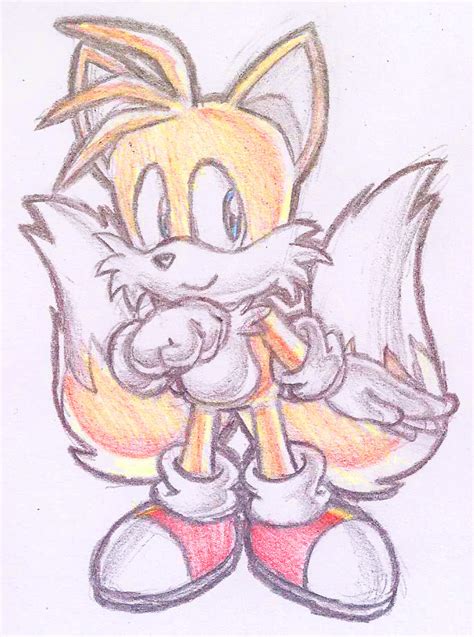Tails Drawing By Zoiby On Deviantart