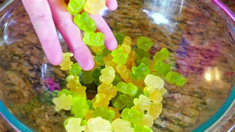 Edible Gummy Bear Slime Diy