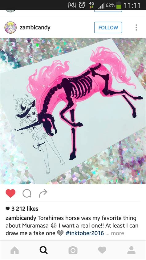 Unicorn Skeleton Illustration Art Unicorn Tattoos Art