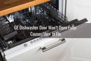 Remove the plastic latch release and order a new one. GE Dishwasher Door Won't Stay Open/Close/Sense Door Is ...