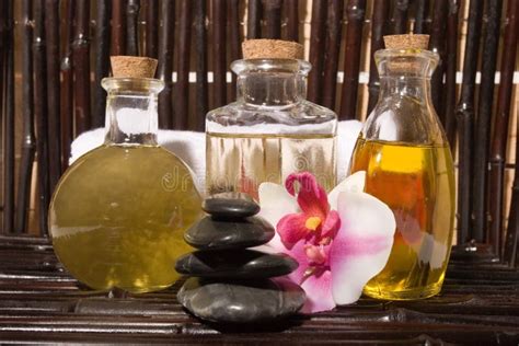 Bodycare Massage Items Stock Photo Image Of Scent Luxury 4960820