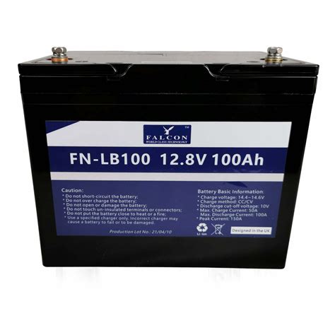 Falcon Fn Lb100 Lithium Battery 100ah Falcon Technology