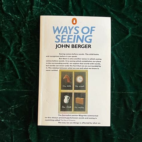 Ways Of Seeing John Berger Bbc Television Show Adaptation Etsy