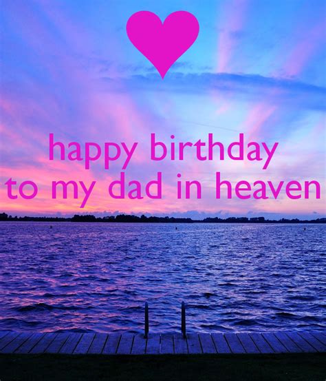 Happy Birthday To My Dad In Heaven Poster Dad In Heaven Dad In