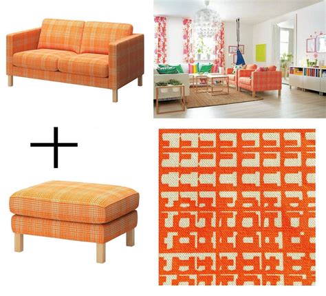 2020 Popular Orange Ikea Sofas