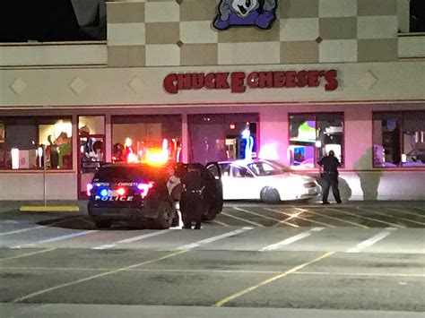 Driver Crashes Into Chuck E Cheeses Fails Field Sobriety Test