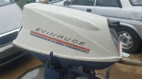1969 Evinrude Fastwin 18 Hp Running Again Youtube