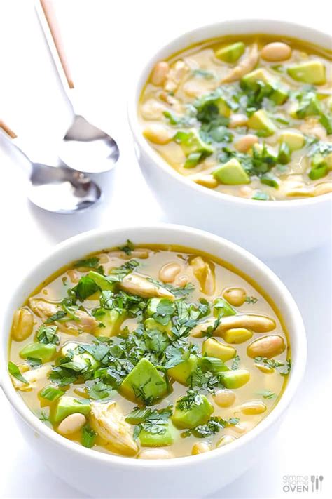 5 Ingredient Easy White Chicken Chili Recipe Gimme Some Oven