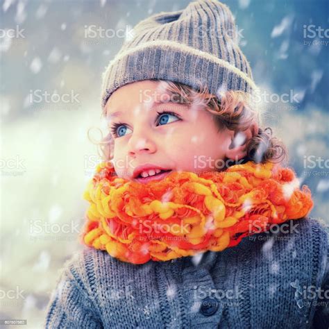 Beautiful Child And Winter Stock Photo Download Image Now 2 3 Years
