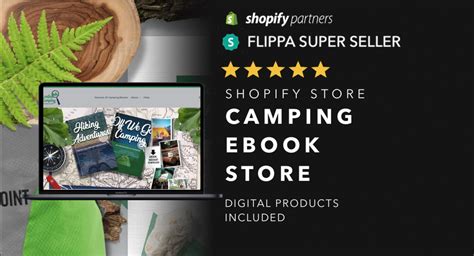 camping — starter site listed on flippa camping camping niche ebooks
