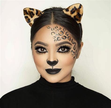 leopard leopard makeup halloween makeup halloween costumes makeup