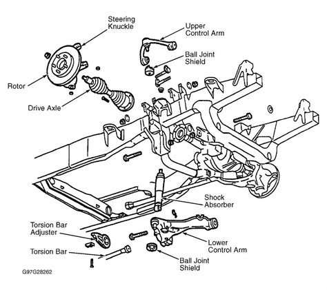 2004 Ford F150 Front Axle Diagram