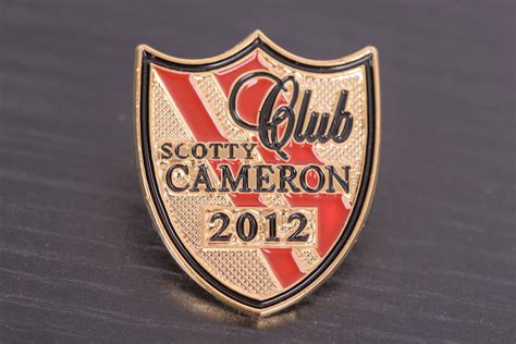 Scotty Cameron 2012 Club Cameron Pin Badge Custom Cameron