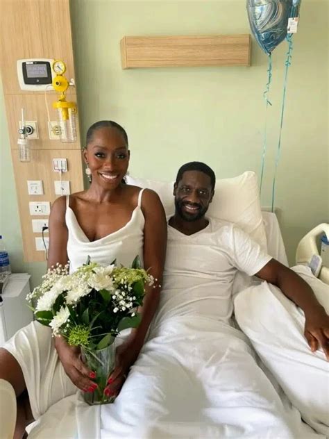 See Love Couple Ties The Knot In Lagos Hospital Despite Health