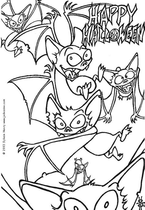 Monsters, mad scientists and candy, oh my! Halloween Bat Coloring Pages - Coloring Home