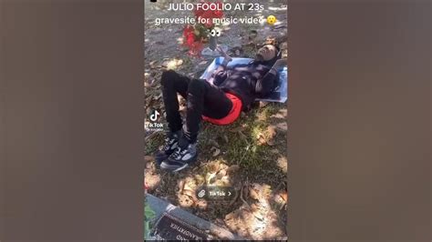 Julio Foolio Shoots A Music Video And Aces Dead Brothers Gravesite