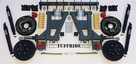 Tuffride Single Axle Independent Off Road Trailer Suspension 1600kg