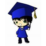 Graduation Clipart Logos Anime Boy Cliparts Graduates