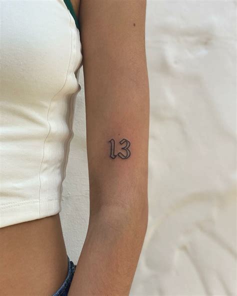 10 Tattoo Number Styles That Will Blow Your Mind