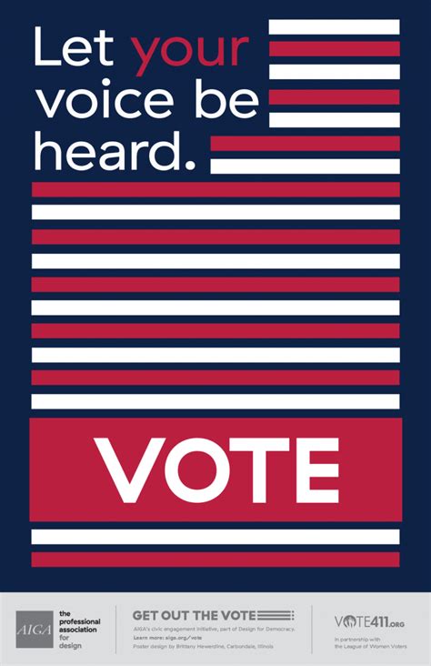 Design A Poster For Aigas 2016 Get Out The Vote Campaign Eye On Design