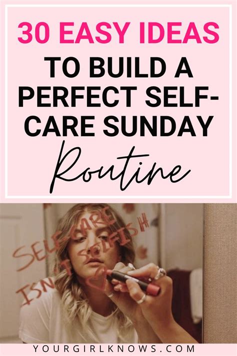Want To Have The Best Self Care Sunday Then This Self Care Sunday