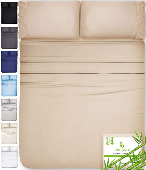 Bampure 100 Organic Bamboo Sheets Bamboo Bed Sheets Organic Sheets