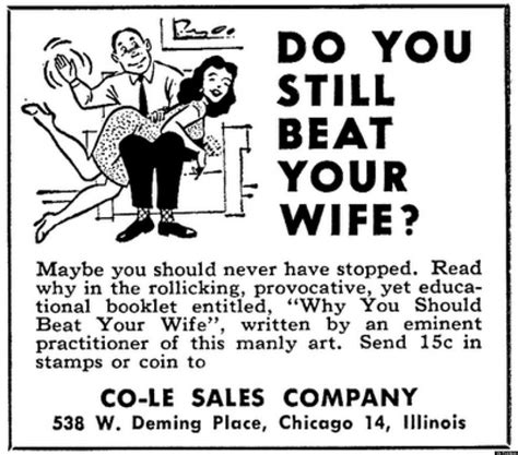 Vintage Sexist Ads That You Could Not Believe Existed