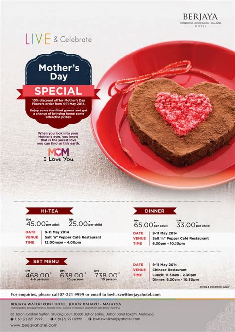 88, jalan ibrahim sultan, stulang laut in johor bahru in 3.7 km from the centre. CELEBRATE MOTHER'S DAY WITH TASTY TREATS AT BERJAYA ...