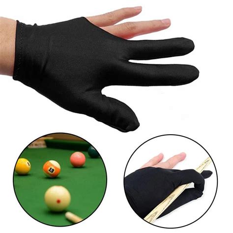 Pc Left Hand Finger Glove Billiard Pool Shooters Fingers Gloves
