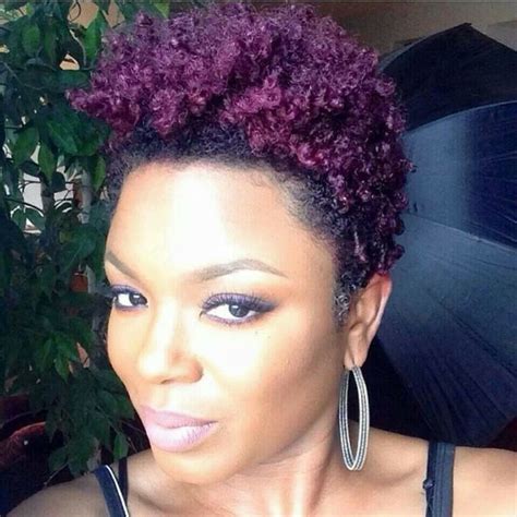 Luckily, there are several natural options to choose from. black women purple hair color natural - Google Search ...