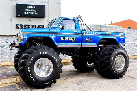 The Original Bigfoot Monster Truck Ford 4x4 4x4 And Offroad