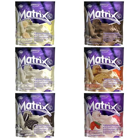 Syntrax Matrix 50 Protein Powder 5lbs All Flavours Free Protein