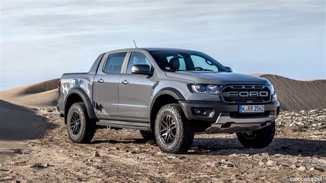 Ford Ranger Raptor 2019my Color Conquer Grey Front Three Quarter