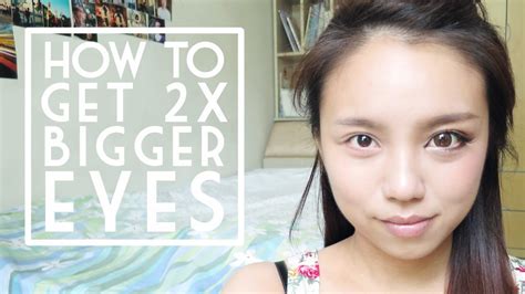 How To Make Your Eyes Look Bigger Naturally Without Makeup Home