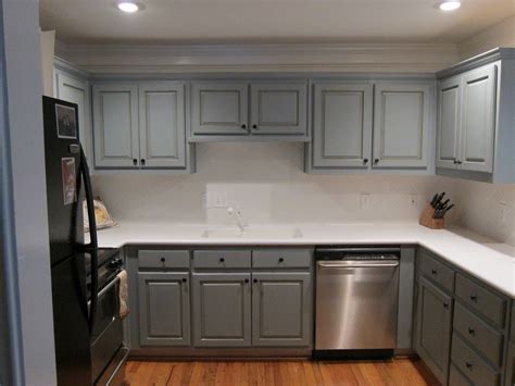 I don't have a ton of time and b. Rustoleum Seaside | Kitchen cabinets makeover, Kitchen ...