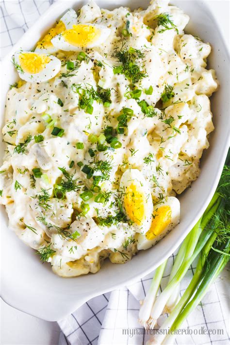 Easy Classic Potato Salad With Eggs Made In Instant Pot