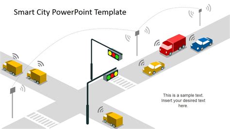 Smart Traffic Slide Design Slidemodel