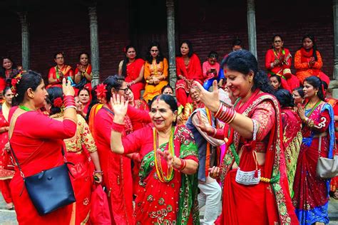 Teej Festival Popular And Holy Festival Of Women In Nepal