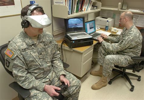 The possibilities of using virtual reality to impart education are endless. Army Uses Virtual Tool in its Battle with PTSD | Article ...