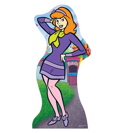 Daphne Scooby Doo Cartoon Cardboard Cutout Standup Standee Poster 1790150048