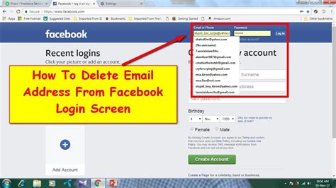 There are easy and quick steps to get rid of an unwanted fb page. How To Delete Email Address From Facebook Login Screen ...