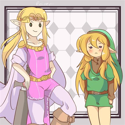 Genderbend The Legend Of Zelda Alltp By Roiner Rinku On Deviantart