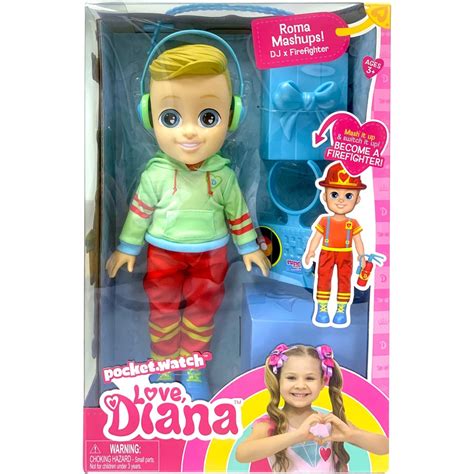 Love Diana 13 Doll Mashup Dj Roma Firefighter Big W