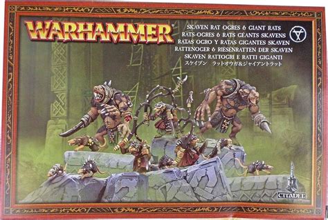 Skaven Rat Ogres Ogors Giant Rats And Packmasters Gry Bitewne