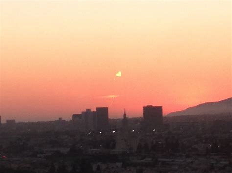 Massive Triangle Ufo Photographed Over Century City California Mufon
