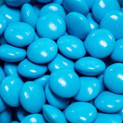 Caribbean Blue Milk Chocolate Minis Bulk Candy Colorful Candy Candy