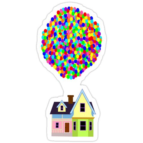 Up House Stickers By Fiag Redbubble
