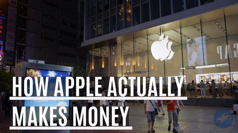 How Apple Makes Money Iphones And Services Youtube