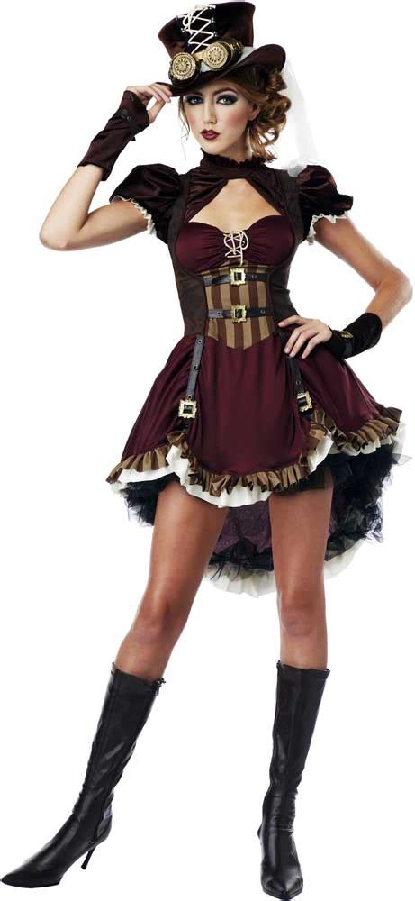 Sexy Victorian Era Wild West Steampunk Brass Gadget Girl Costume Adult Women Ebay