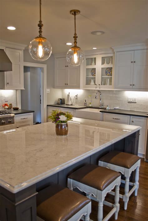 Check spelling or type a new query. Unique lighting above an oversized island - www ...